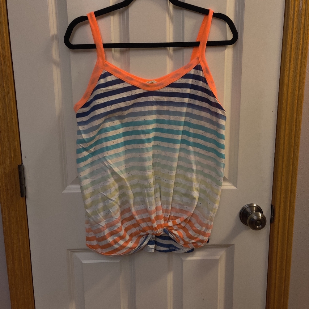 Striped Multicolor Tank Top